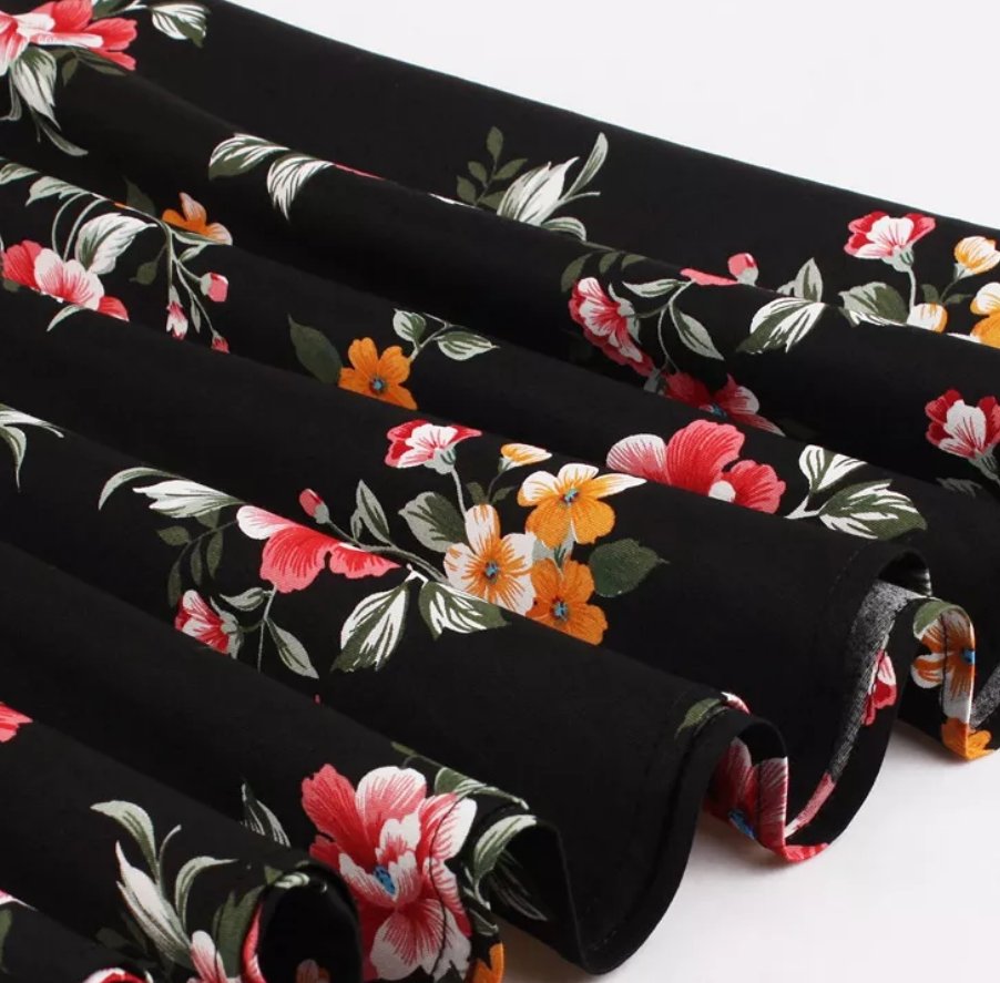 Robe Fille Rockabilly Année 50 - Louise Vintage