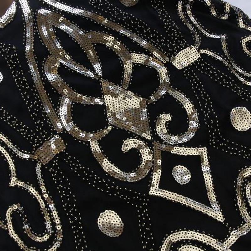 Robe Flapper Années 20 Dorée (Avec Accéssoires) - Louise Vintage