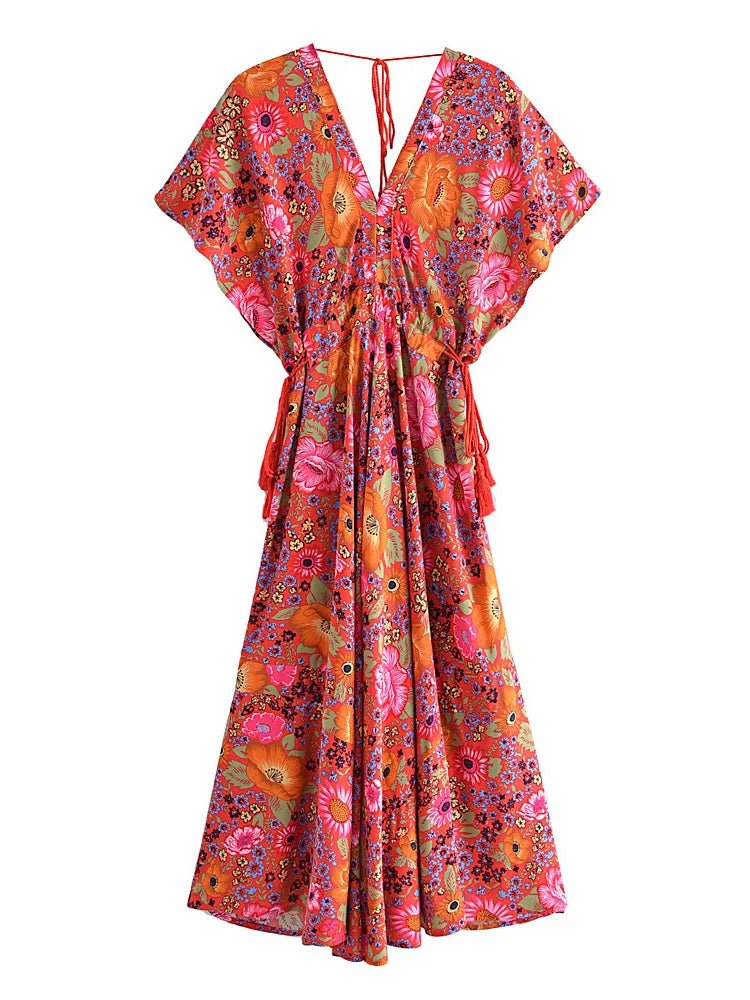 Robe Hippie 1970 - Louise Vintage