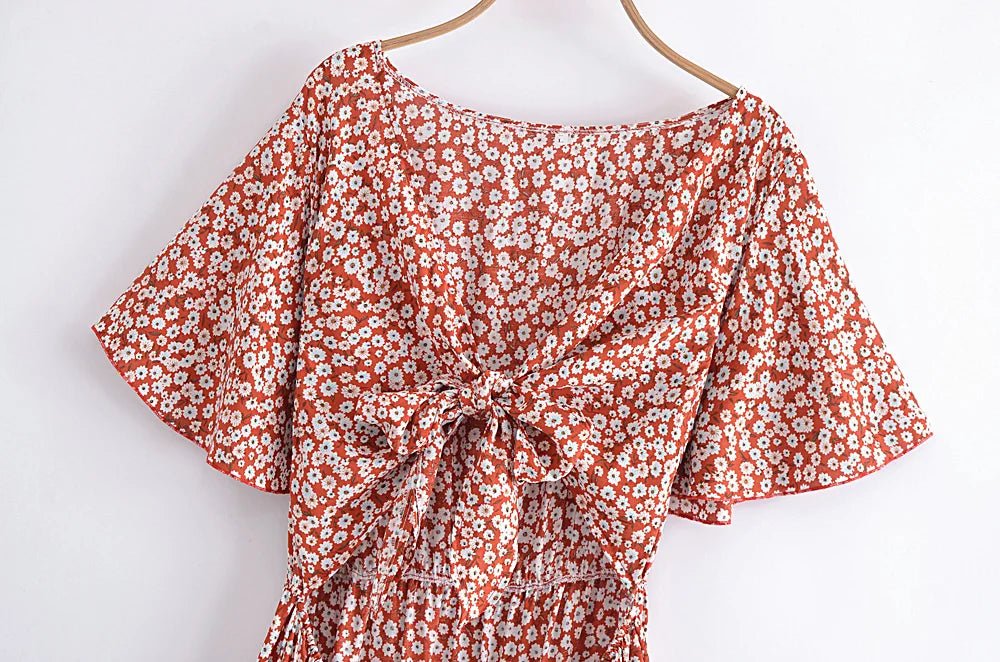 Robe Hippie Année 70 Liberty - Louise Vintage