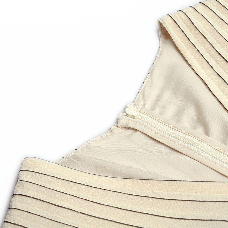 Robe Longue Année 40 Beige - Louise Vintage