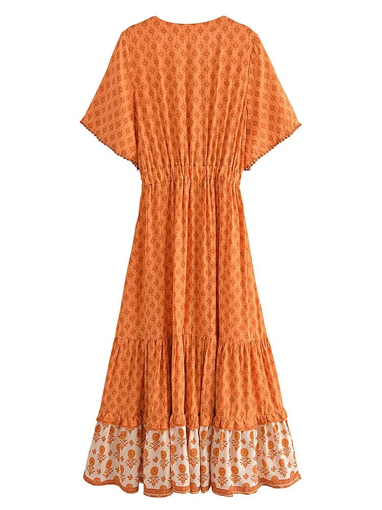 Robe Longue Décolleté Année 70 - Louise Vintage