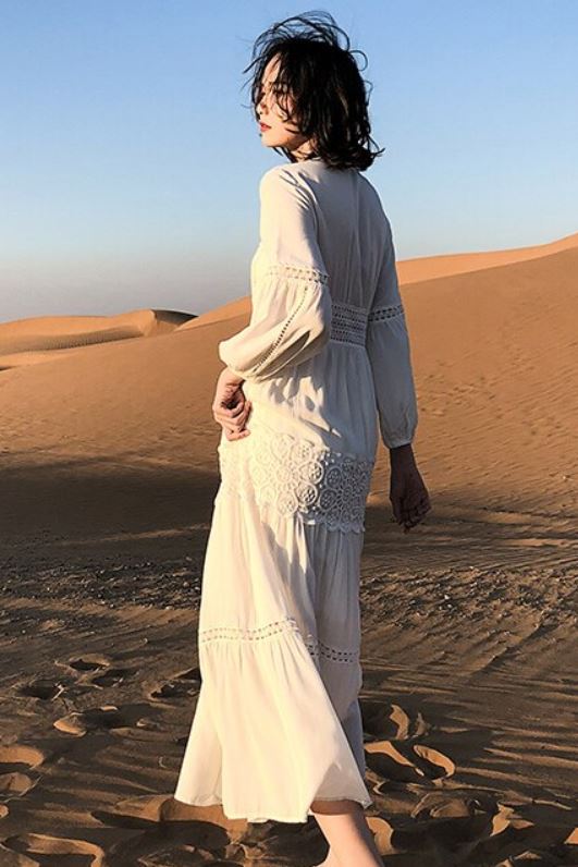 Robe Longue des Années 40 - Louise Vintage