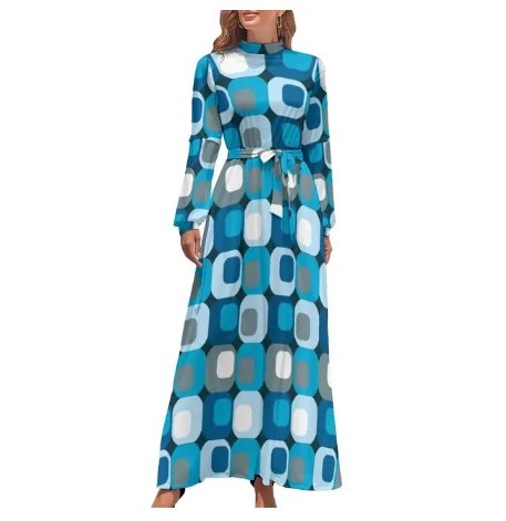 Robe Longue Disco Année 70 - Louise Vintage