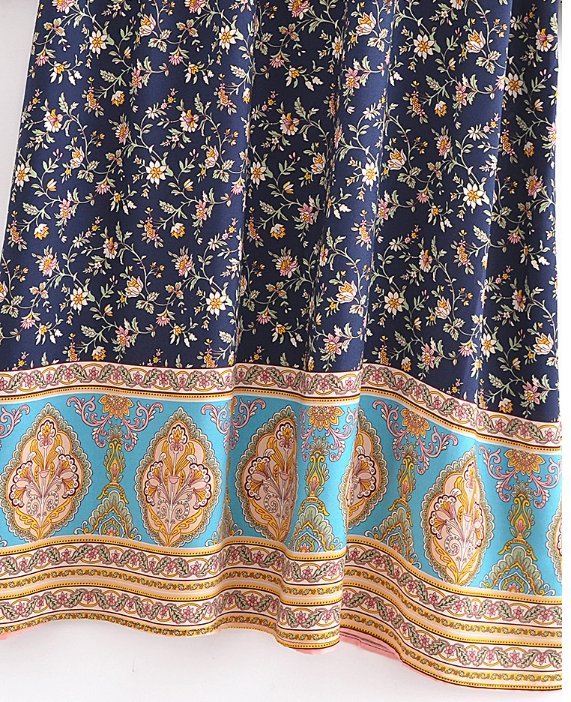 Robe Longue Vintage Année 70 - Louise Vintage