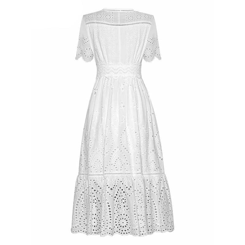 Robe Mariage Vintage Blanche - Louise Vintage