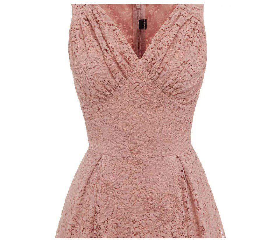 Robe Mariée Année 50 Rose - Louise Vintage