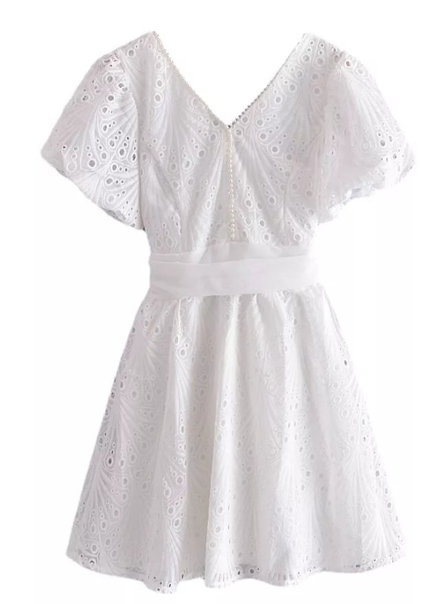 Robe Mariée Vintage Courte - Louise Vintage
