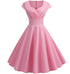 Robe Midi Vintage Rose - Louise Vintage