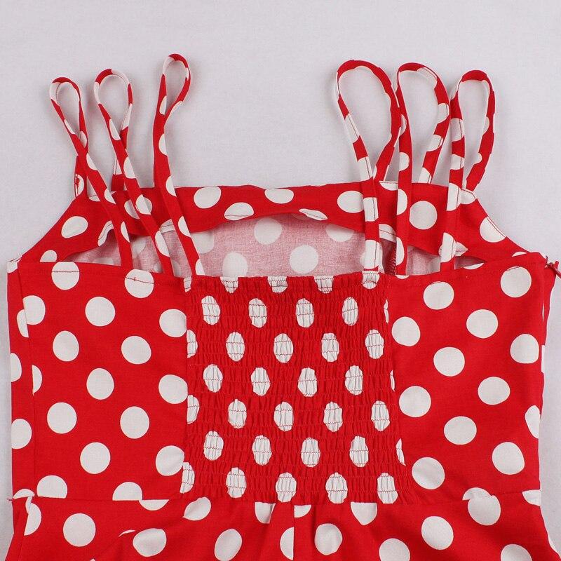 Robe Patineuse Année 50 Rouge - Louise Vintage