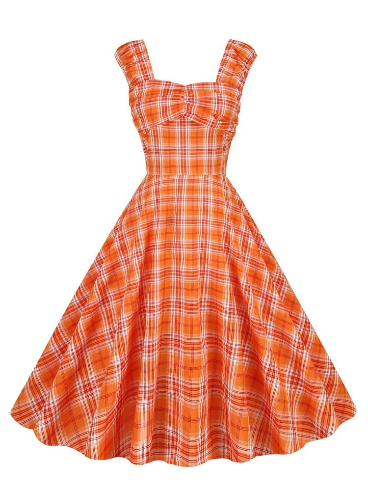 Robe Rayée Femme Année 50 - Louise Vintage