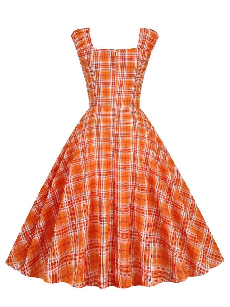 Robe Rayée Femme Année 50 - Louise Vintage