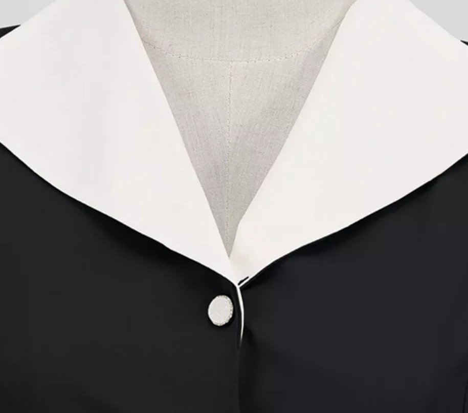 Robe Rétro Année 50 Noire - Louise Vintage