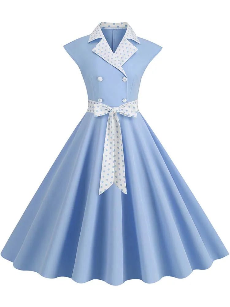 Robe Rétro pas Cher Félin - Louise Vintage