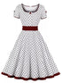 Robe Retro Vintage Année 50 - Louise Vintage
