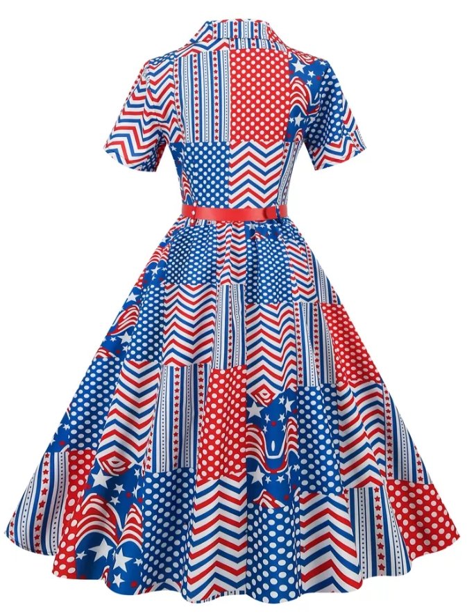 Robe Rock n Roll Année 50 - Louise Vintage