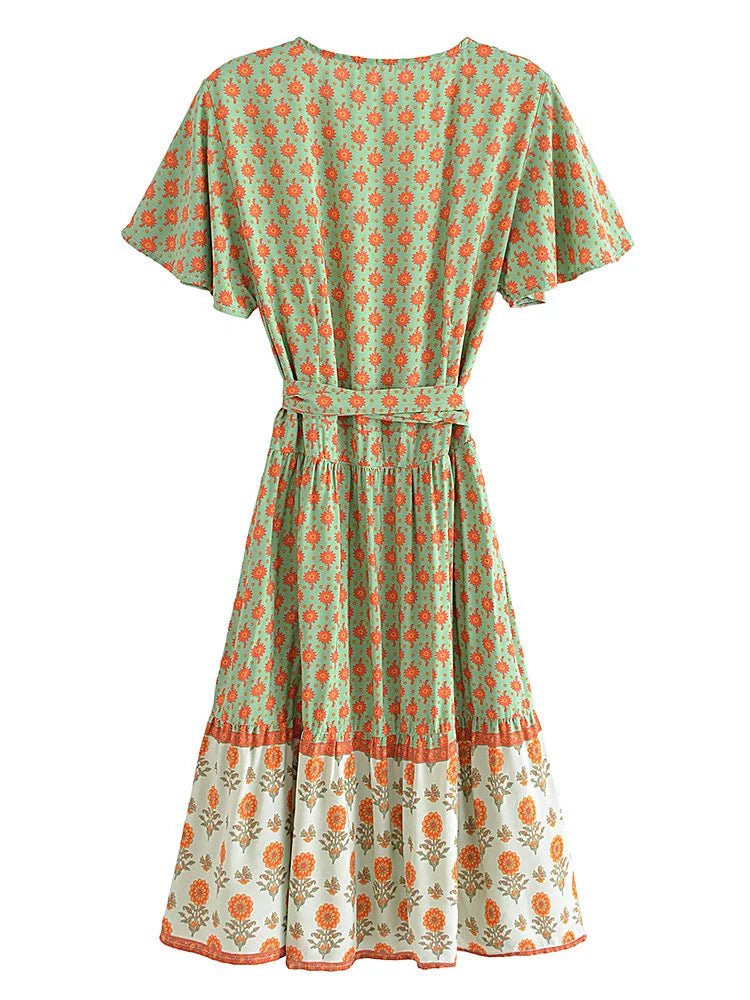 Robe Seventies Champêtre - Louise Vintage