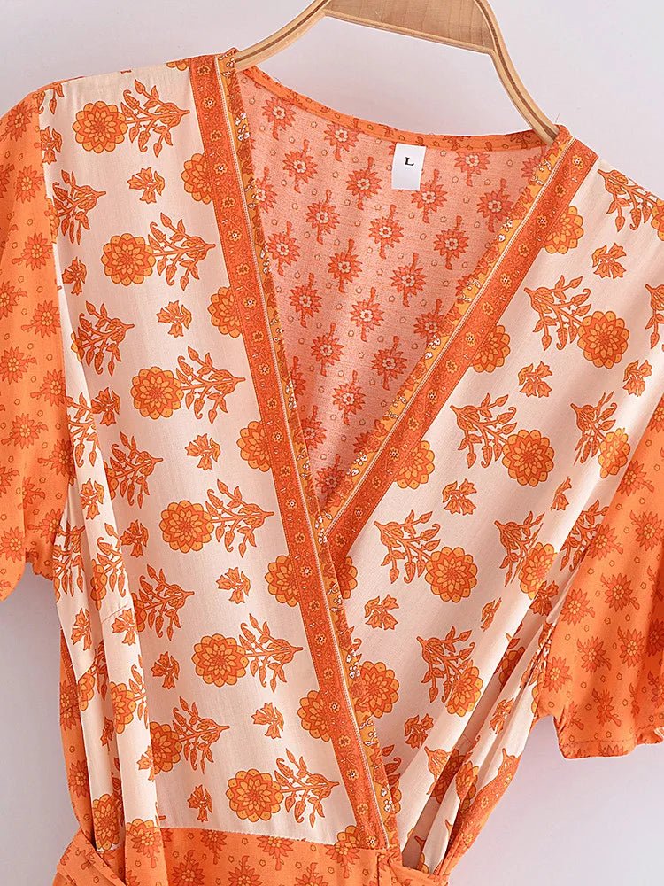 Robe Seventies Psychédélique - Louise Vintage