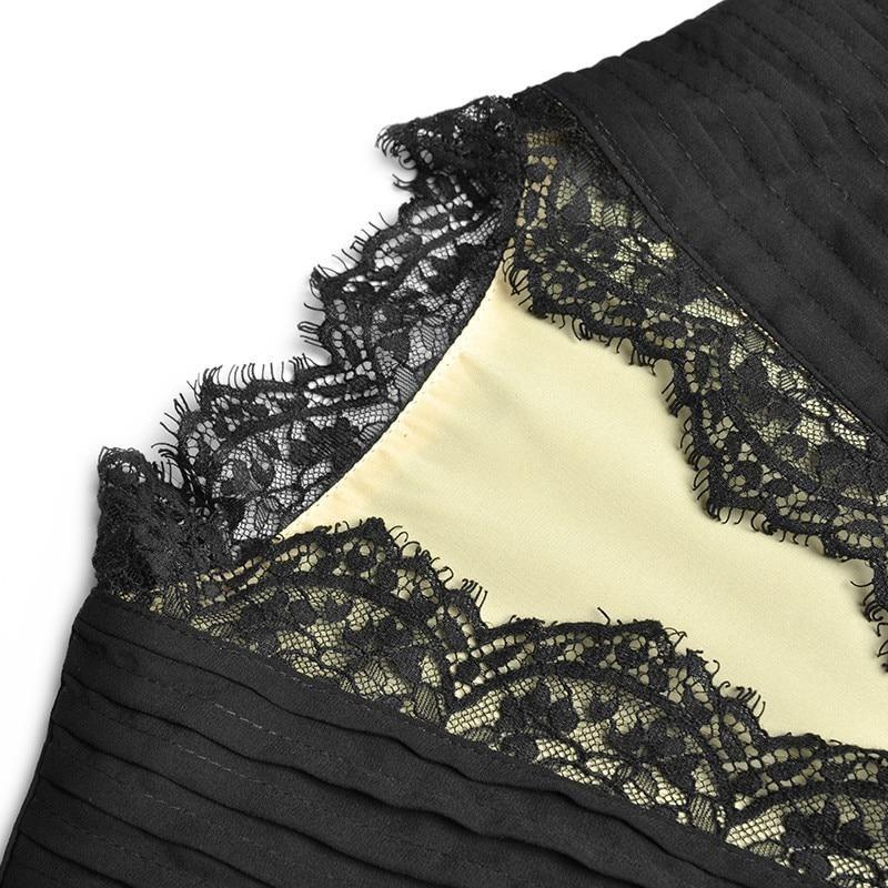 Robe Style Année 40 New York Noire - Louise Vintage