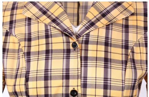 Robe Style Année 50 Jaune - Louise Vintage