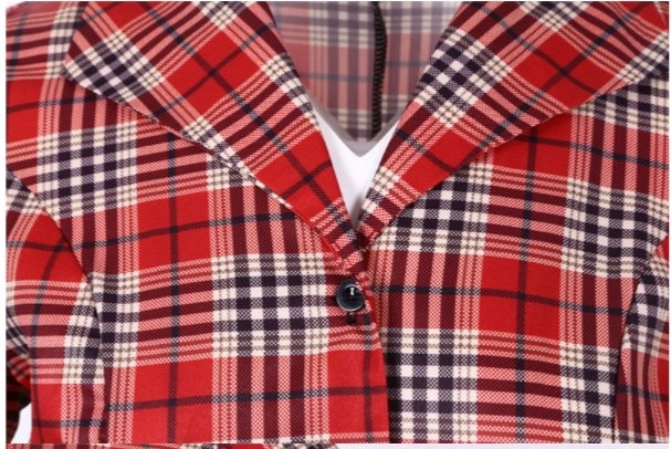 Robe Style Année 50 Rouge - Louise Vintage