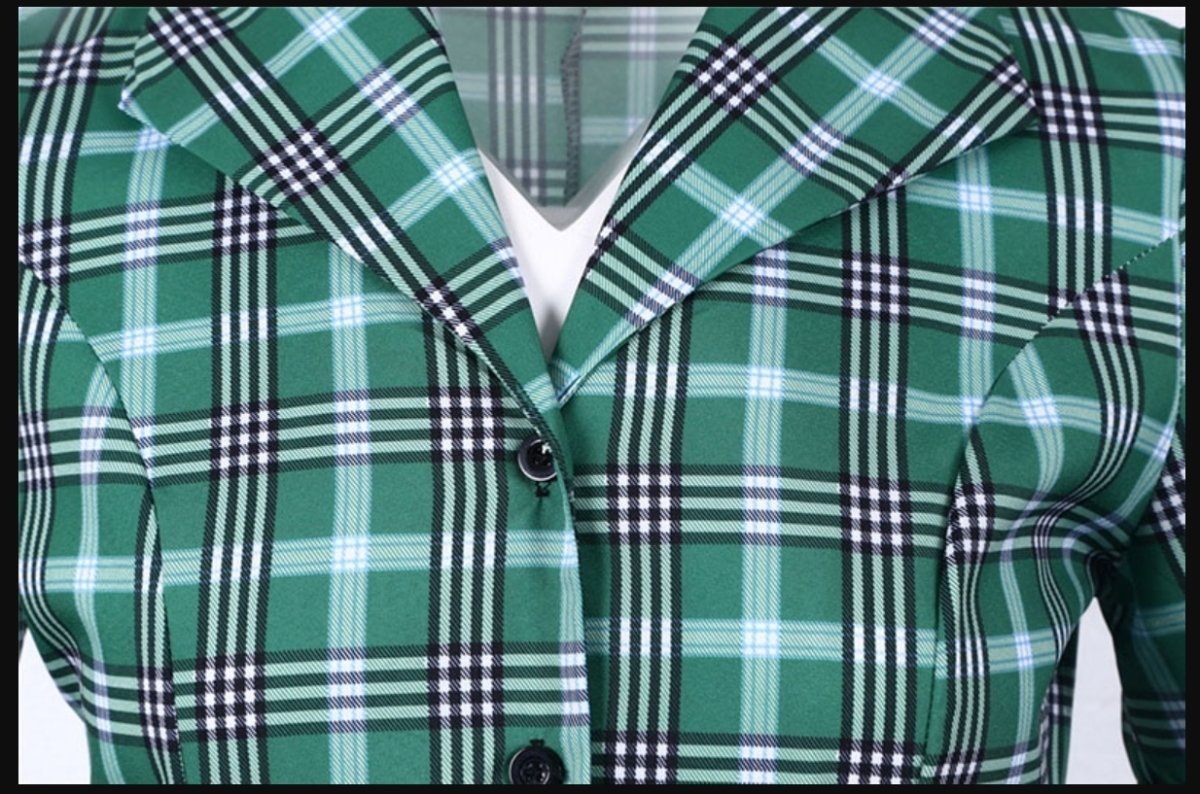 Robe Style Année 50 Verte - Louise Vintage