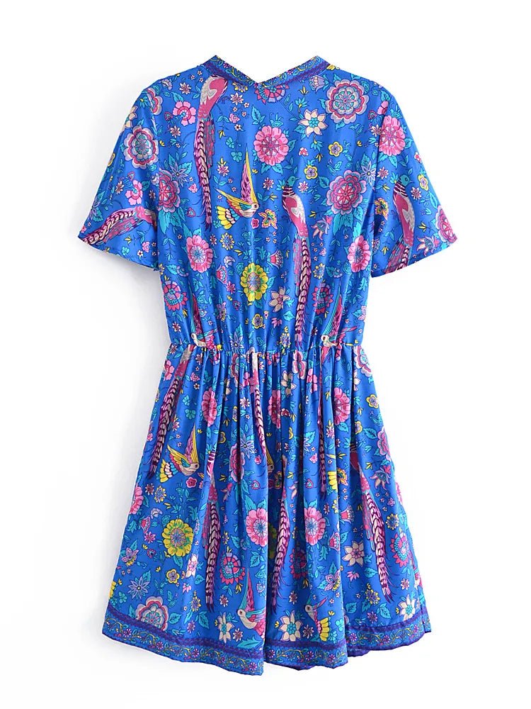 Robe Style Année 70 Nature - Louise Vintage