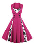 Robe Style Vintage Grande Taille Fleurs - Louise Vintage
