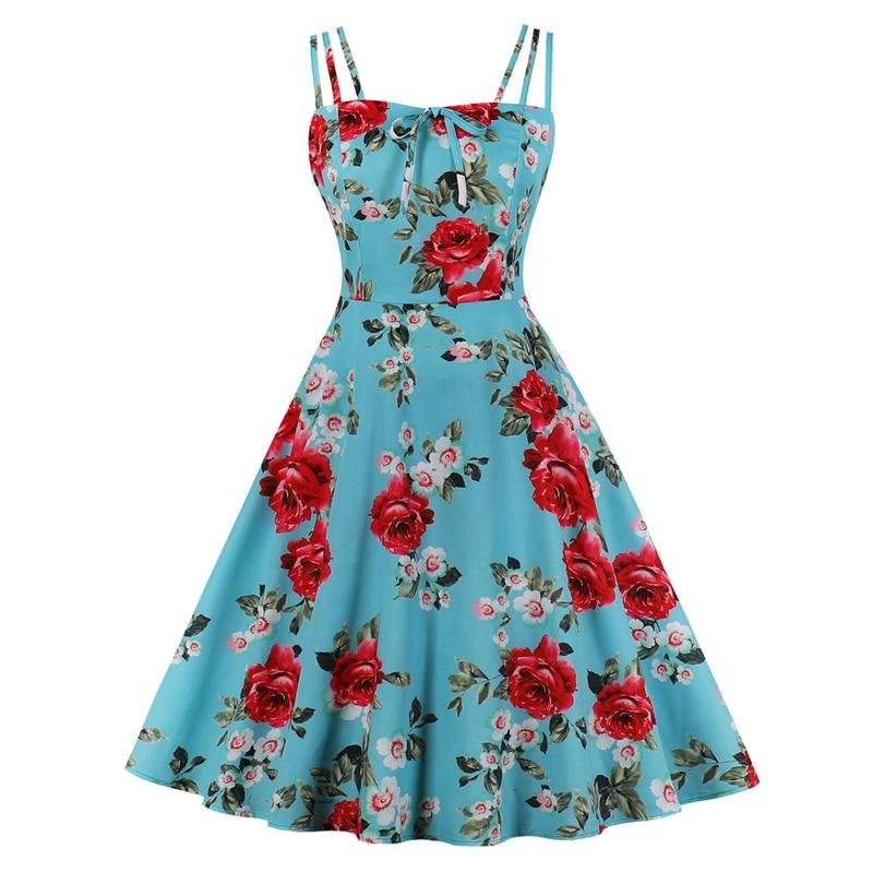 Robe Style Vintage Grande Taille Rosiers - Louise Vintage