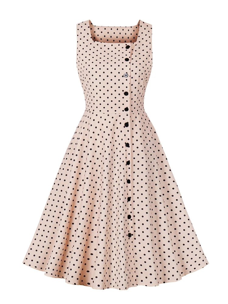 Robe Tablier Vintage Années 60 - Louise Vintage