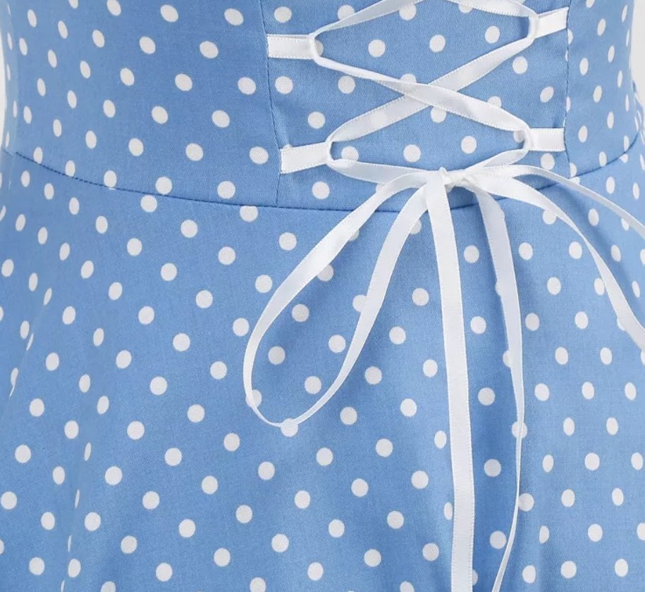 Robe Taille Marquée Année 50 - Louise Vintage