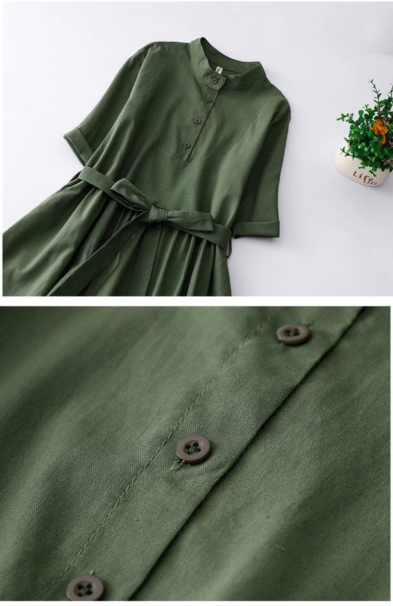 Robe Trapèze Année 70 Chic - Louise Vintage