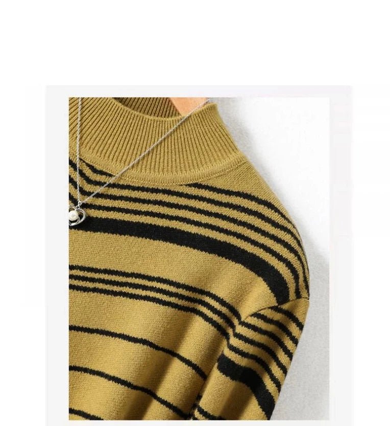 Robe Trapèze Année 70 Rayée - Louise Vintage
