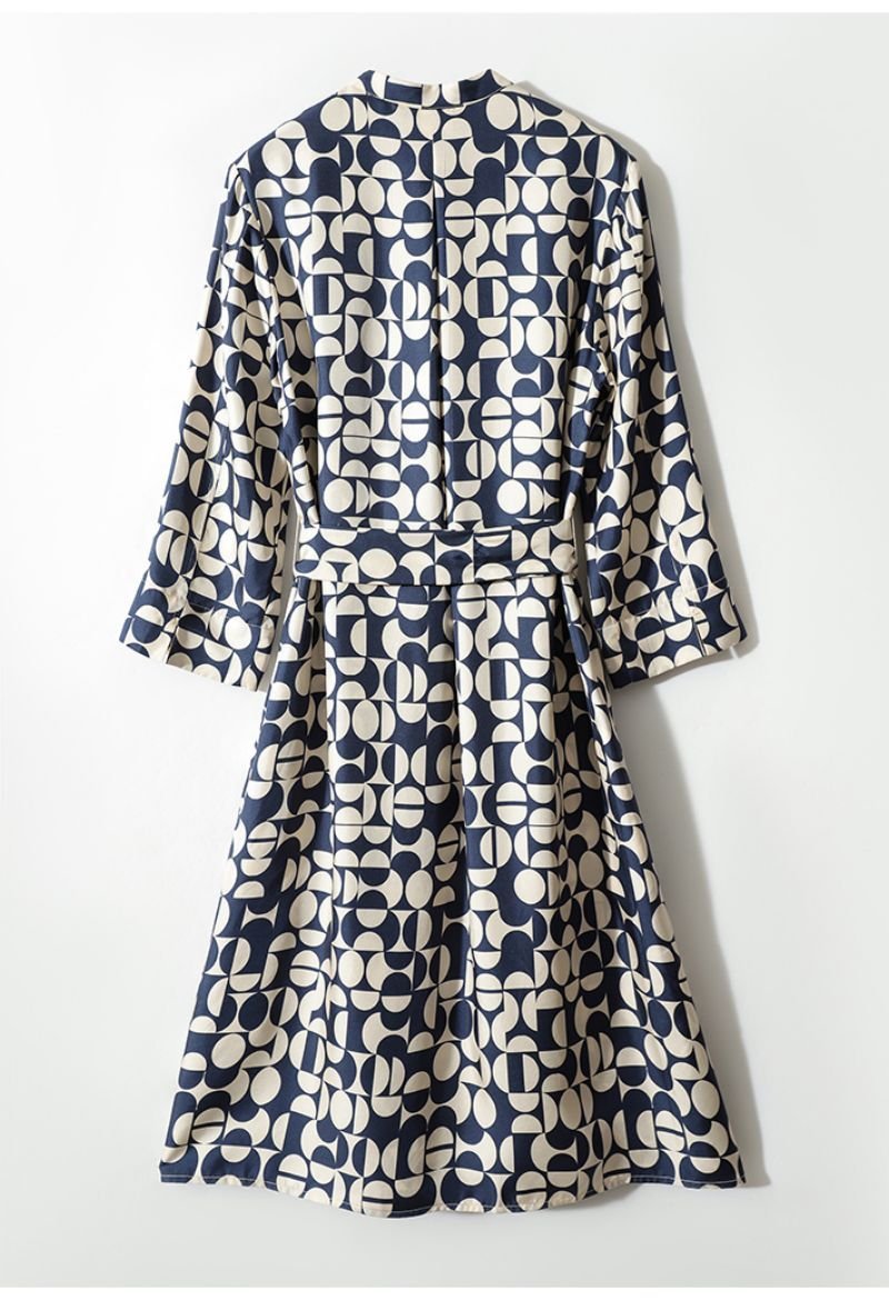 Robe Trapèze Année 70 Stars - Louise Vintage