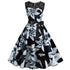 Robe Trapèze Vintage Noir et Blanc - Louise Vintage