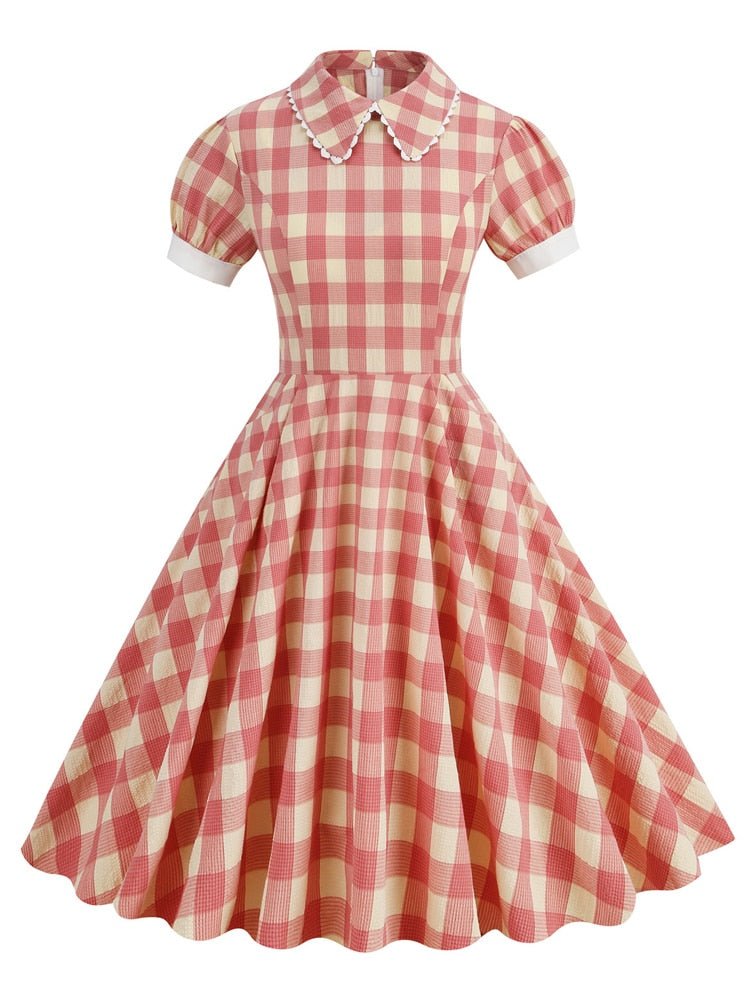 Robe en Vichy Ann e 60 Louise Vintage