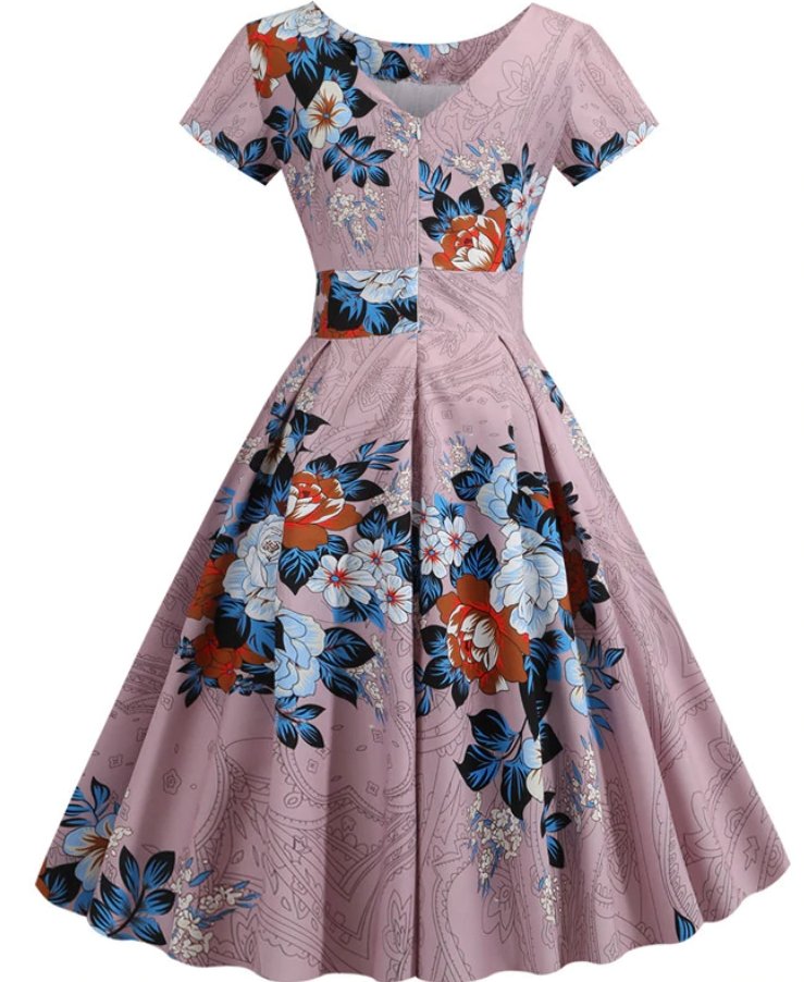 Robe Tunique Vintage Chic - Louise Vintage