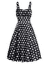 Robe Type Année 50 Noir - Louise Vintage