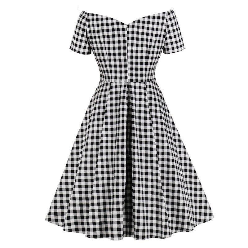 Robe Vichy Année 50 - Louise Vintage