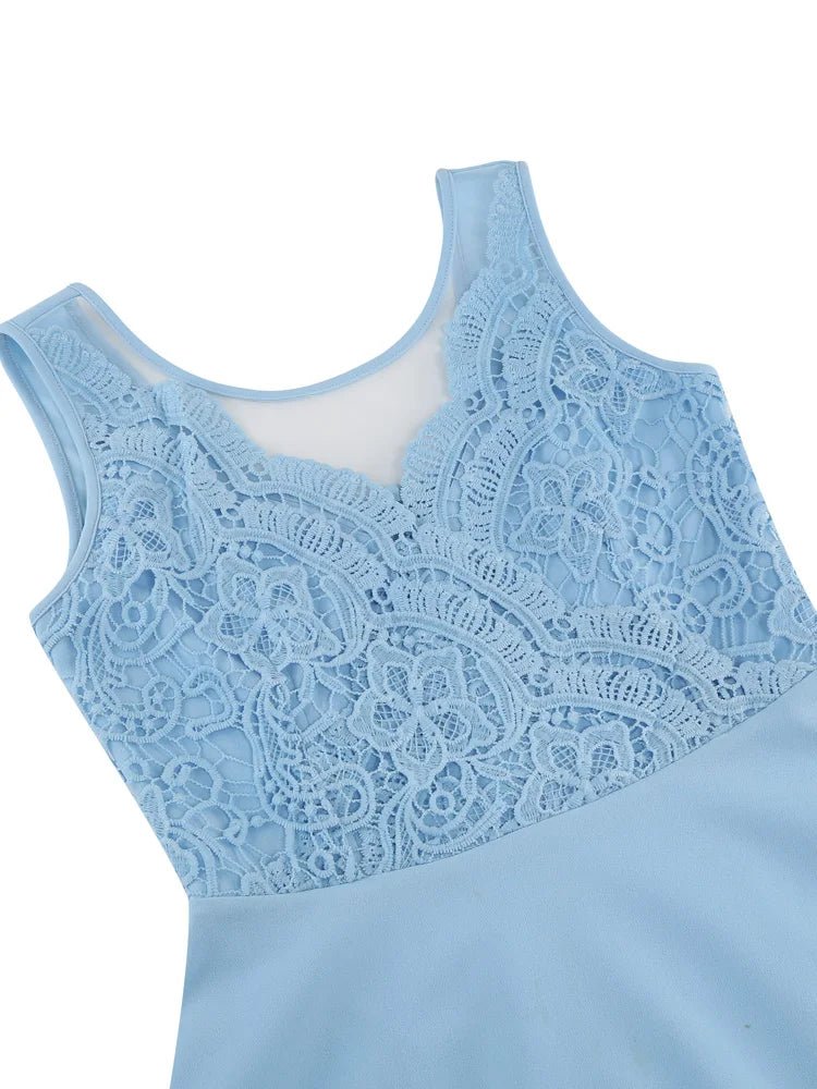 Robe Vintage 1950 Bleu Ciel - Louise Vintage