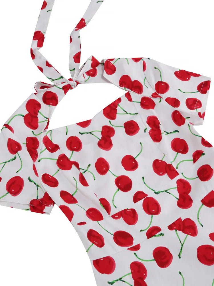 Robe Vintage 1950 Cerises - Louise Vintage