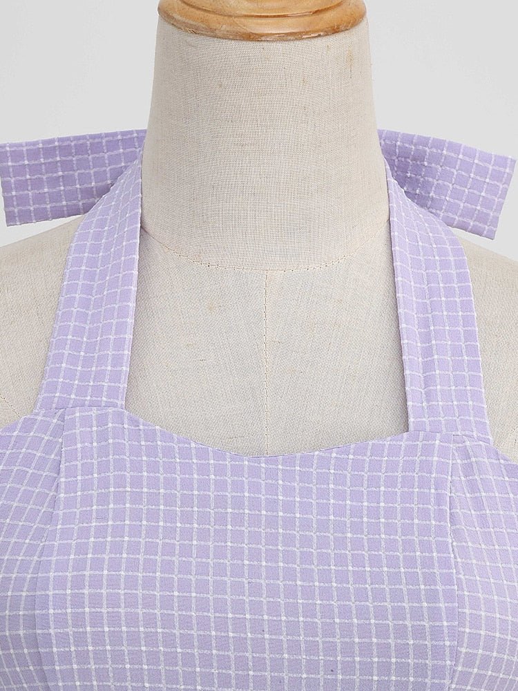 Robe Vintage 1950 Violet - Louise Vintage
