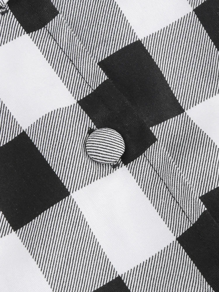 Robe Vintage 50 Gris Manches Courtes - Louise Vintage