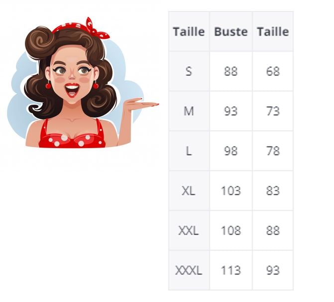 Robe Vintage 50s Grande Taille Rose - Louise Vintage