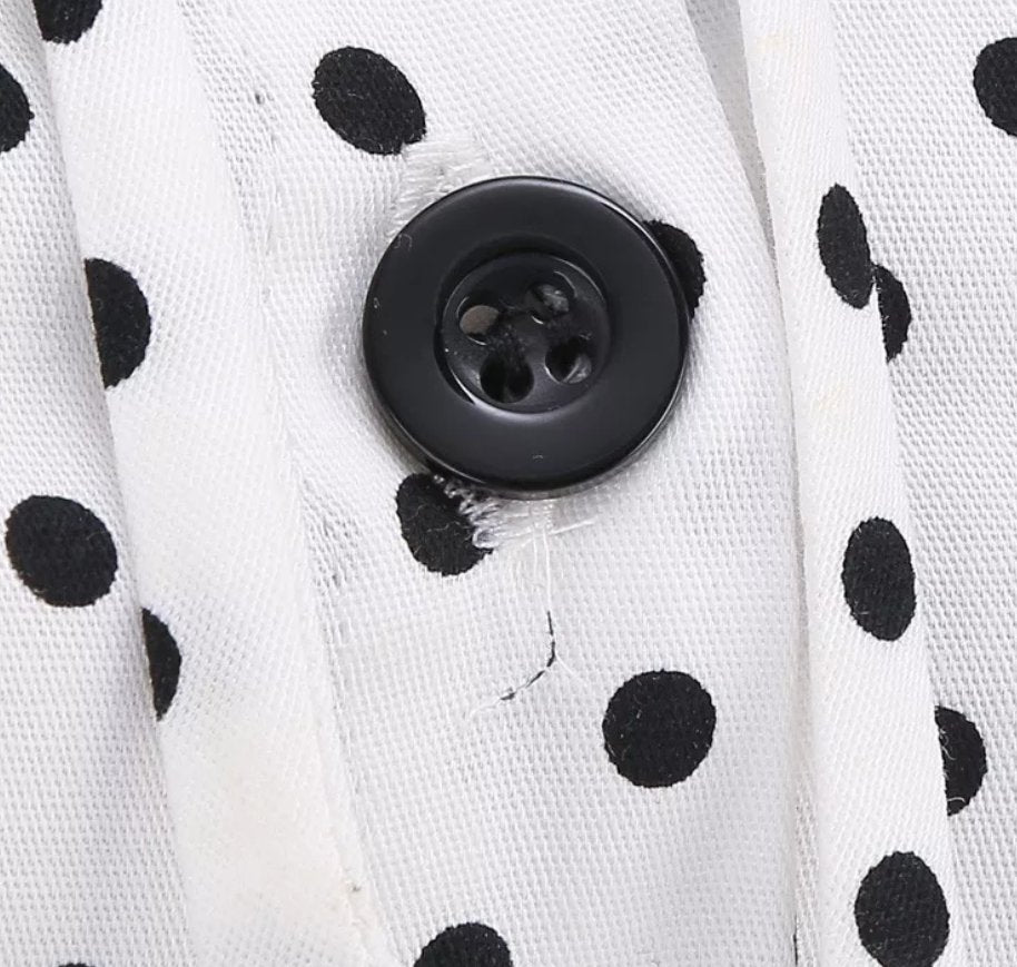 Robe Vintage 60s Noir et Blanc - Louise Vintage