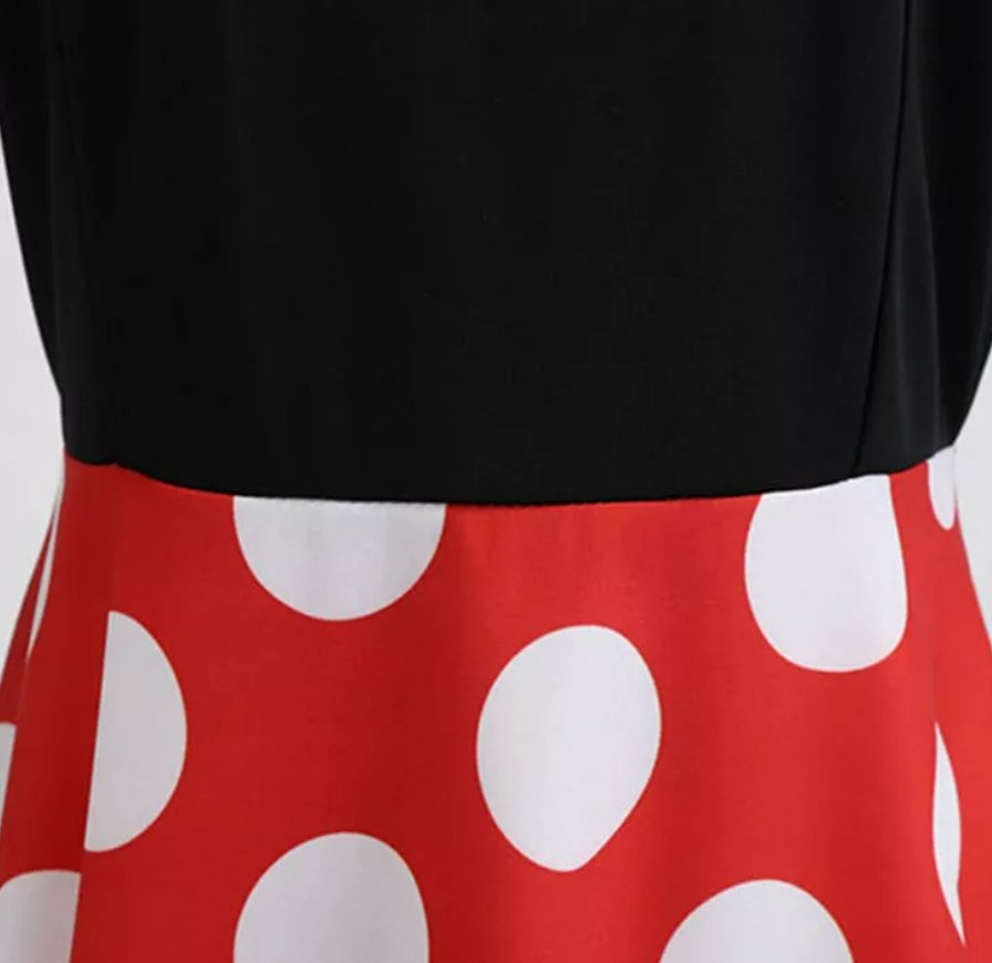 Robe Vintage Anglaise Rouge - Louise Vintage