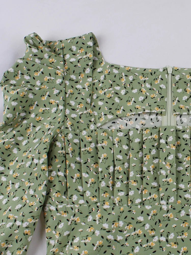 Robe Vintage Année 50 Fleurs - Louise Vintage