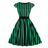 Robe Vintage Année 50 Grande Taille Rayures - Louise Vintage