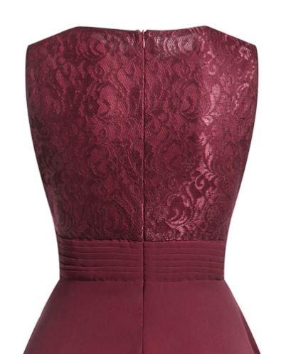 Robe Vintage Année 50 Soir Bordeaux - Louise Vintage