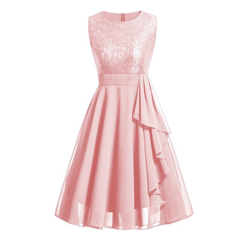 Robe Vintage Année 50 Soir Rose - Louise Vintage